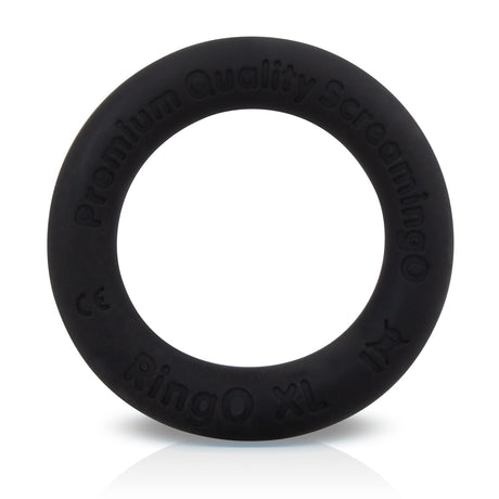 Screaming O Ringo Ritz XL Liquid Silicone Cock Ring — Black - LSX-BL-101E