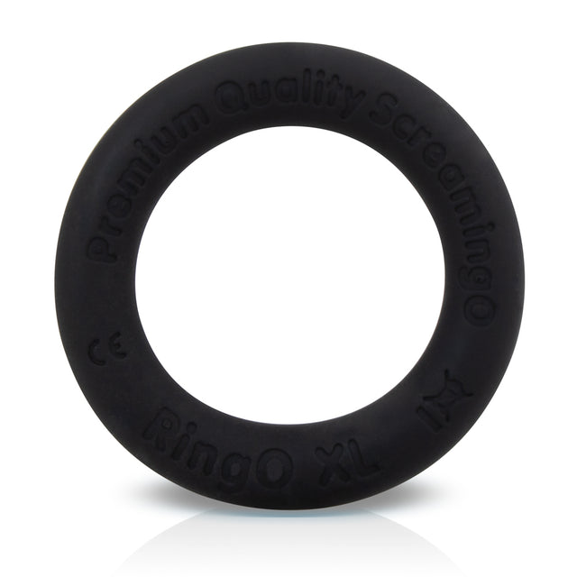 Screaming O Ringo Ritz XL Liquid Silicone Cock Ring — Black - LSX-BL-101E