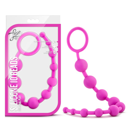 Luxe Silicone 10 Beads - Fuchsia by Blush