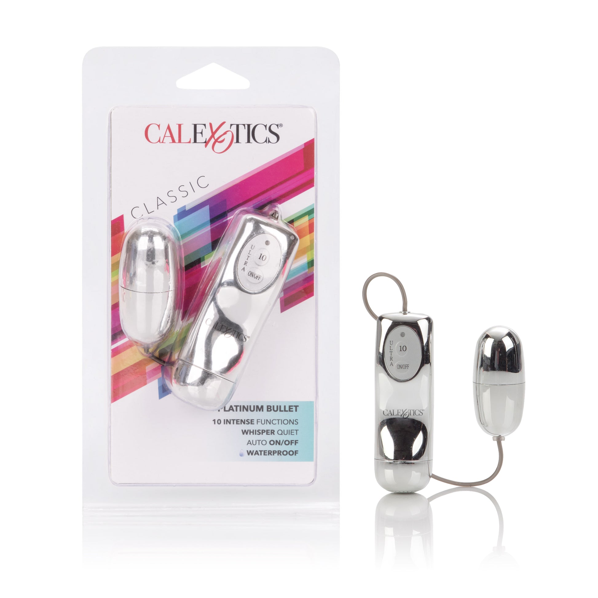 Extreme Pure Gold Power Bullet - Silver by CalExotics