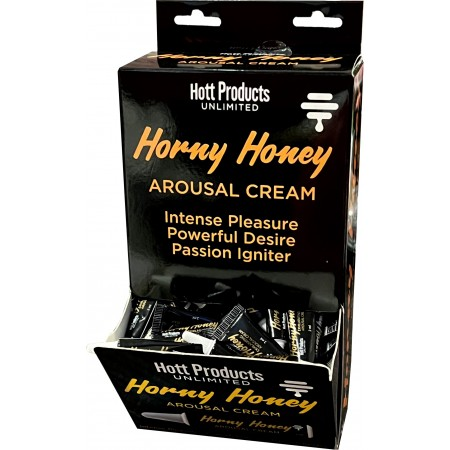 Hott Products Horny Honey Arousal Cream — 144 x 2ml Trial Tubes - HP-3351-D