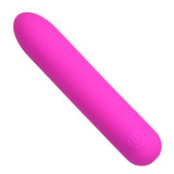 XR Brands Tapered Flexible Silicone Bullet Vibrator, Pink - BNG-AH718-PNK