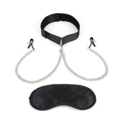 Collar and Nipple Clips by Electric Novelties