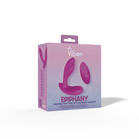 Epiphany Clitoral Rollerball Panty Vibe - Berry