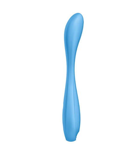 Satisfyer G-Spot Flex 4 Connect App G-Spot & Rabbit Vibrator — Blue - SAT-J2018-295