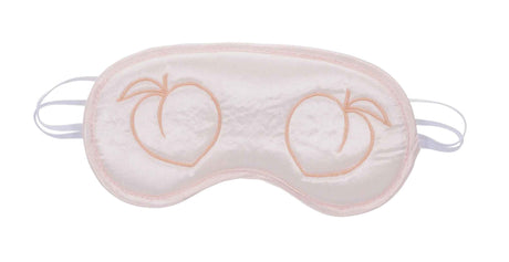 Sportsheets Peaches N Creame Blindfold, Pink Satin - SS09961
