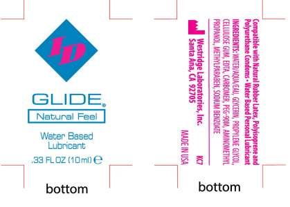 I.D. Lubricants Glide 10ml PillowJar Water-Based Lubricant - ID-DGLP10J2