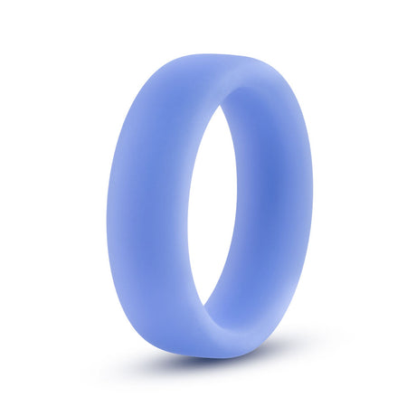 Blush Performance Silicone Glo Cock Ring — Blue Glow - BL-91167