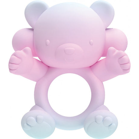 Hott Products Bear Hug Ring Vibe — 20 Frequencies, USB Chargeable, 3.27x1.66 - HTP3739