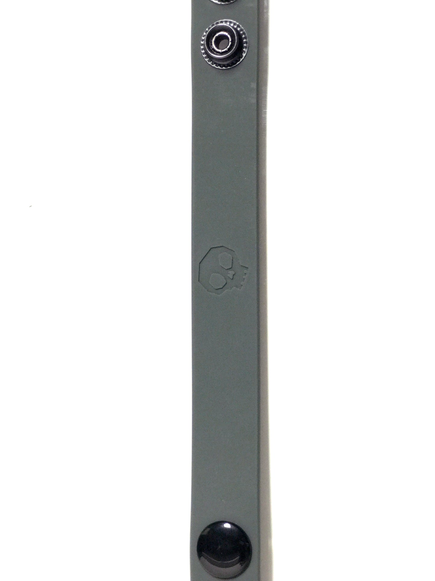 Boneyard Silicone Cock Strap 3-Snap Ring - Gray by Rascal
