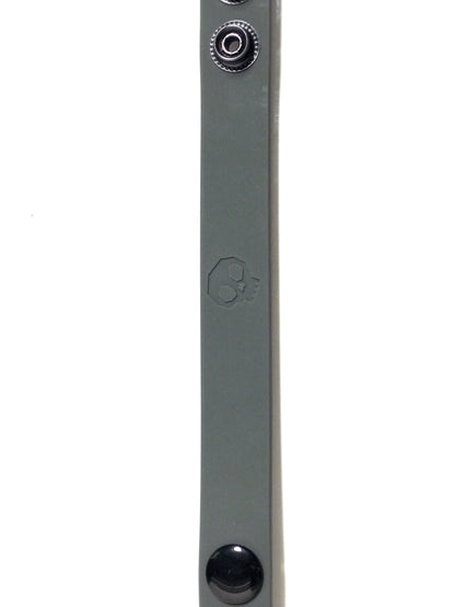 Boneyard Silicone Cock Strap 3-Snap Ring - Gray by Rascal