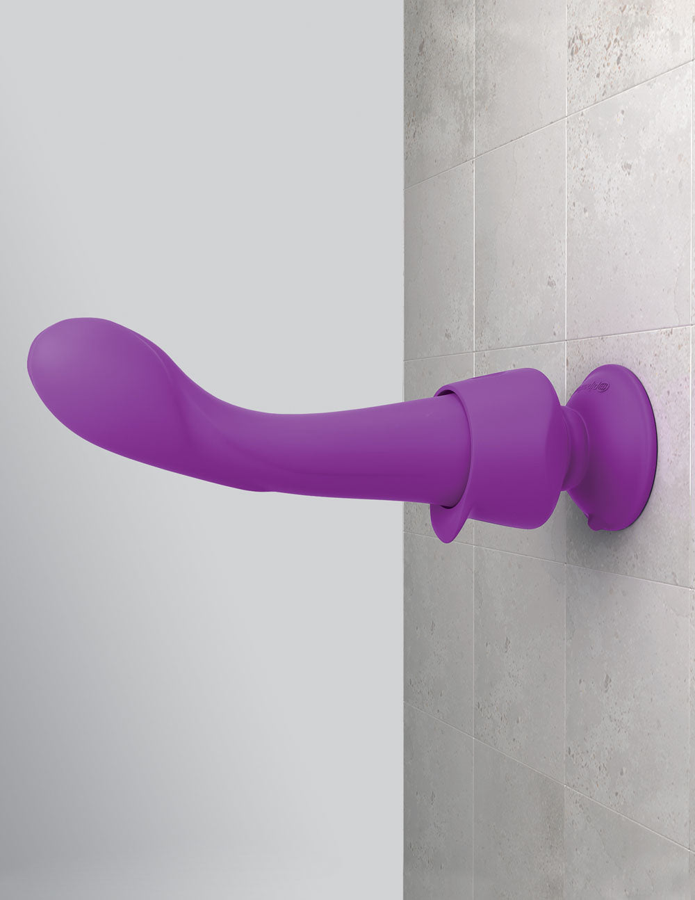 Threesome Wall Banger G Silicone Vibrator - Purple by Pipedream