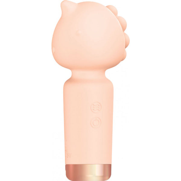 Hott Products Beaky Wet Dreams Ultra Palm-Sized Vibrator — Coral - HTP3673