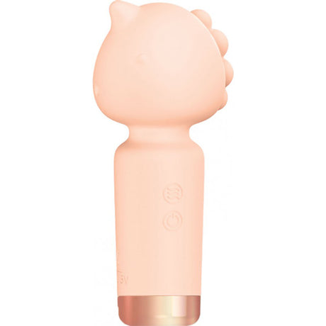 Hott Products Beaky Wet Dreams Ultra Palm-Sized Vibrator — Coral - HTP3673