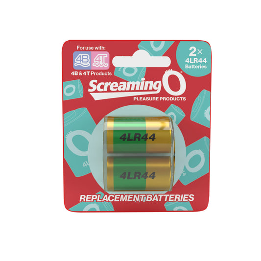 Screaming O 4LR44 Replacement Batteries — 2 Count - SO-4BAT