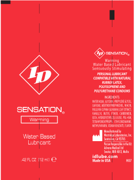 ID Sensation 14 G Tube 500 Pcs by I.D. Lubricants