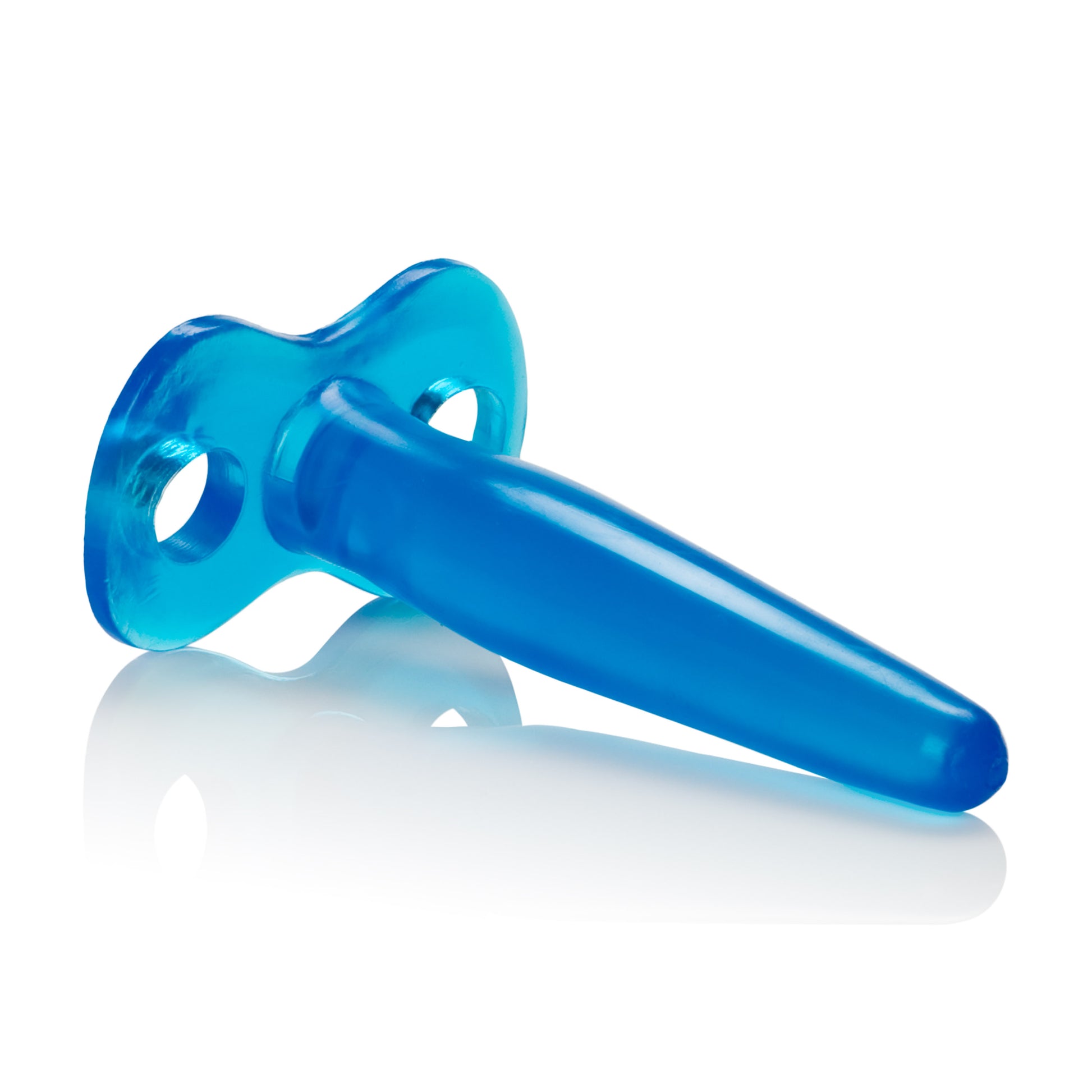 Silicone Tee Probe 4.5 Inches - Blue by CalExotics