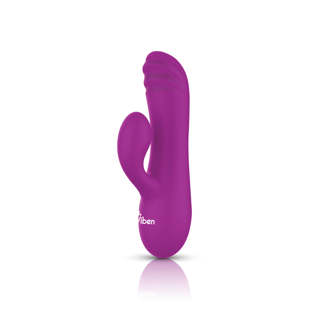 Viben Jolie Mini Rabbit Vibe, Berry — Pleasure Ridges, USB Rechargeable - VB-75028