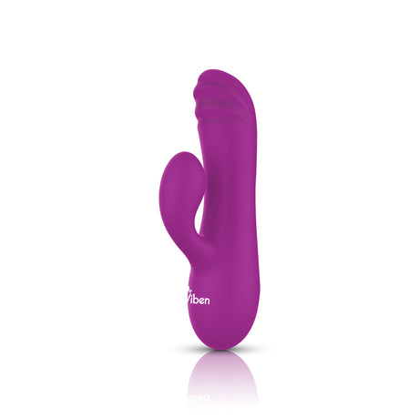 Viben Jolie Mini Rabbit Vibe, Berry — Pleasure Ridges, USB Rechargeable - VB-75028