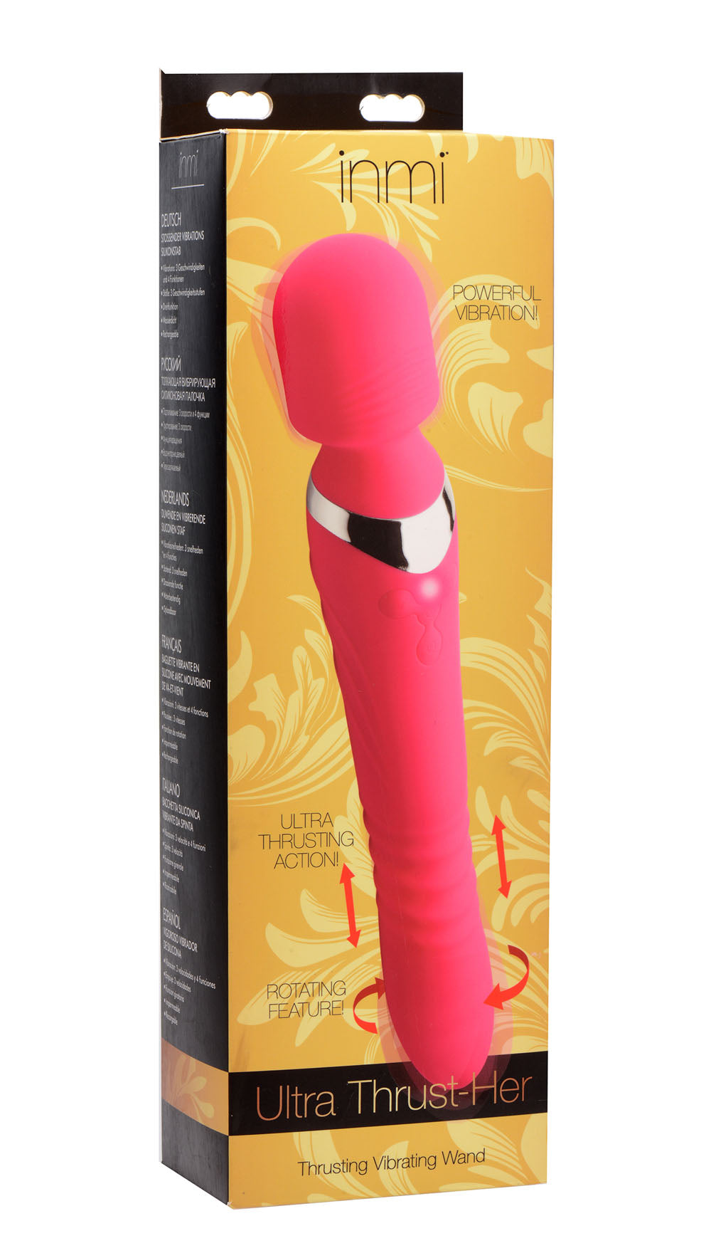 Ultra Thrusting and Vibrating Silicone Wand by XR Brands