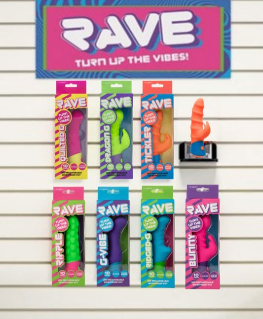 CalExotics Rave 17‑Piece Retail Planogram Assortment - SE-RV-HP-2125