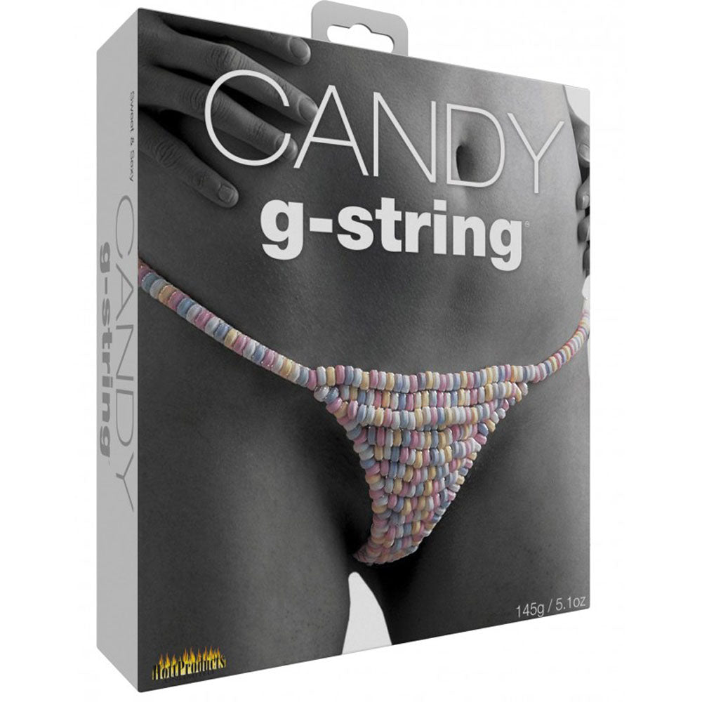 Hott Products Candy Edible G-String — One Size, Multi-Flavor - HTP-SFFD121