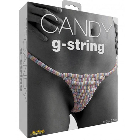 Hott Products Candy Edible G-String — One Size, Multi-Flavor - HTP-SFFD121