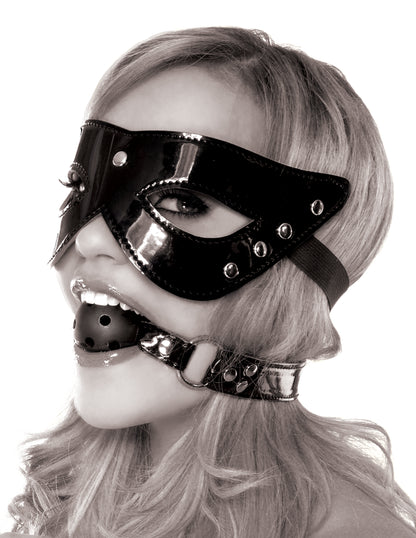 Fetish Fantasy Limited Edition Masquerade Mask and Ball Gag by Pipedream