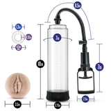 Blush Performance Vx5 Male Enhancement Pump System — Clear - BL-09037