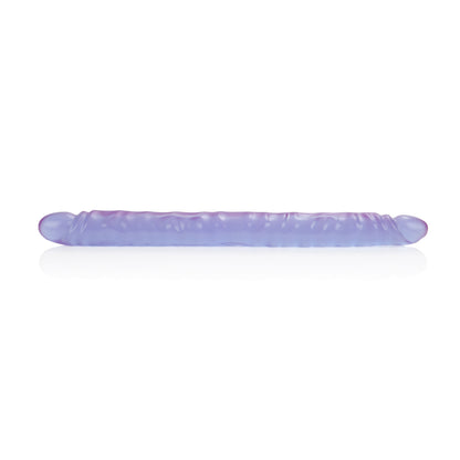 Slim Jim Duo 17 Inches Veined Super Slim Dong - Purple by CalExotics