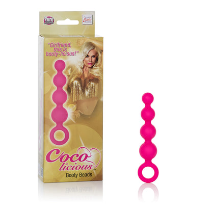 Coco Licious Booty Beads - Pink by CalExotics