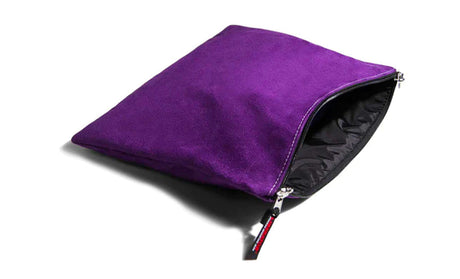 Liberator Zappa Toy Bag — Grape Microsuede 13.5 x 11 - L7949