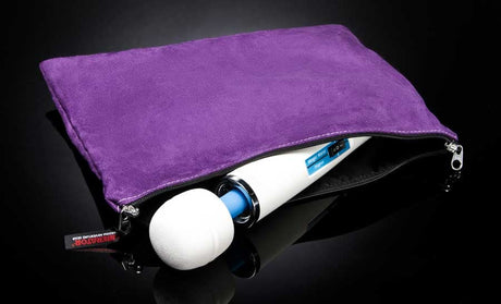 Liberator Zappa Toy Bag — Grape Microsuede 13.5 x 11 - L7949
