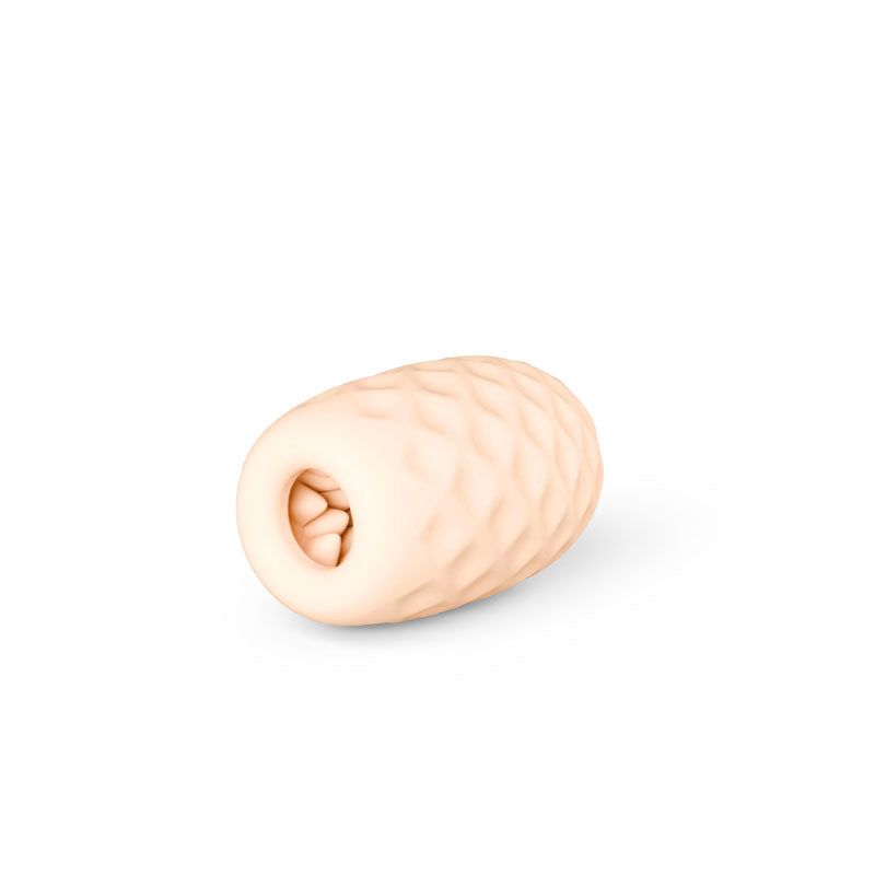 nsnovelties Pocket Pals Reversible TPE Stroker — Diamond White - NSN-1020-31
