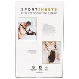 Sportsheets Doggie Style Strap — Plus Size, Black - SS620-01