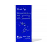 Dame Zig Compact Lipstick Bullet Vibrator — Pink Plum - DM1838