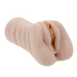 Evolved Novelties Sasha Grey Vagina & Anal Stroker — White (Includes Movie) - ZE-MS-6091-2