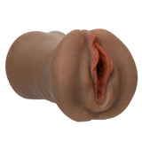 CalExotics Cherry Poppers The Teacher's Pet Masturbator — Brown, 4.25 x 2.5 in - SE0882993