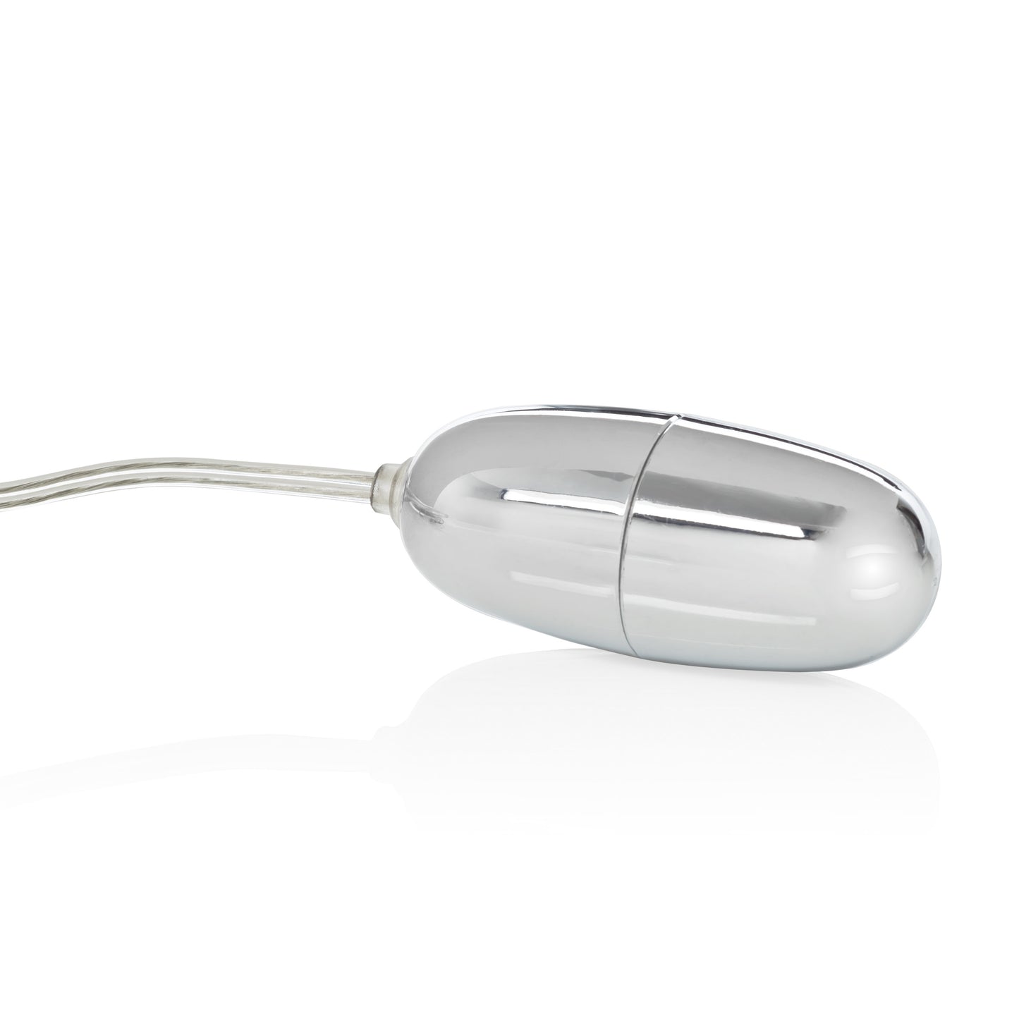Sterling Collection Silver Bullet With 2-Speed Controller Plus Sleeve by CalExotics