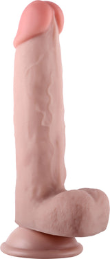 Viben Real Skin 7.5 in Dual-Layer Bendable Dildo — Beige - TMN-GL-2444