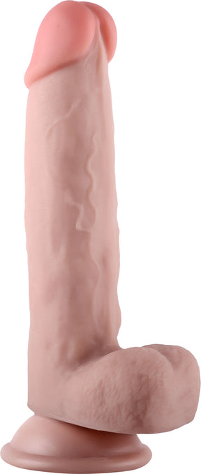 Viben Real Skin 7.5 in Dual-Layer Bendable Dildo — Beige - TMN-GL-2444