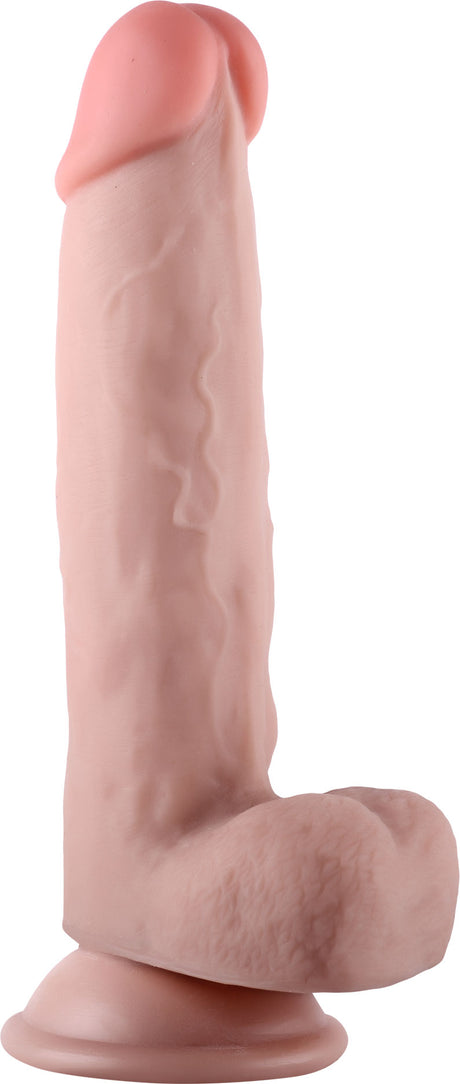 Viben Real Skin 7.5 in Dual-Layer Bendable Dildo — Beige - TMN-GL-2444