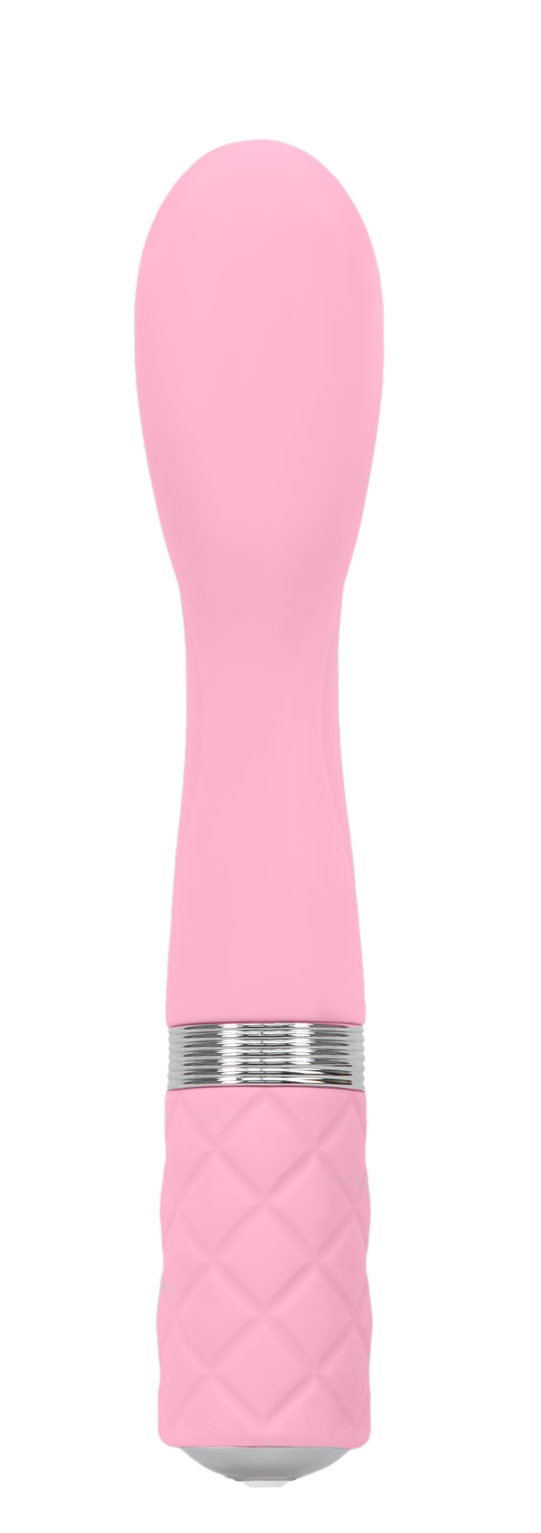 Pillow Talk Sassy G-Spot Vibe With Swarovski Crystal - Pink by BMS Factory