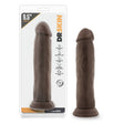 Blush Dr. Skin 9.5 Inch Dildo — Chocolate - BL-26816