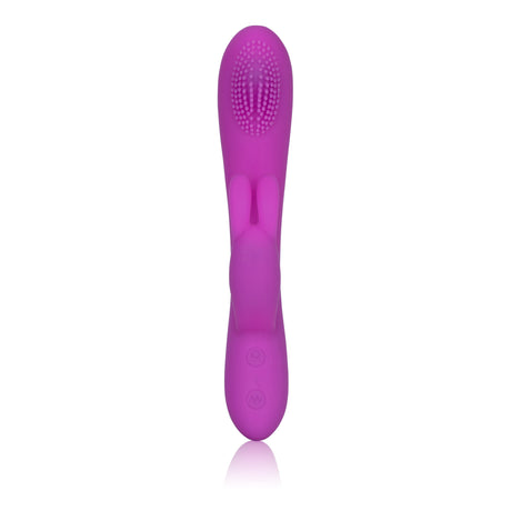CalExotics Embrace Massaging Rabbit Vibrator, Purple - SE4609253