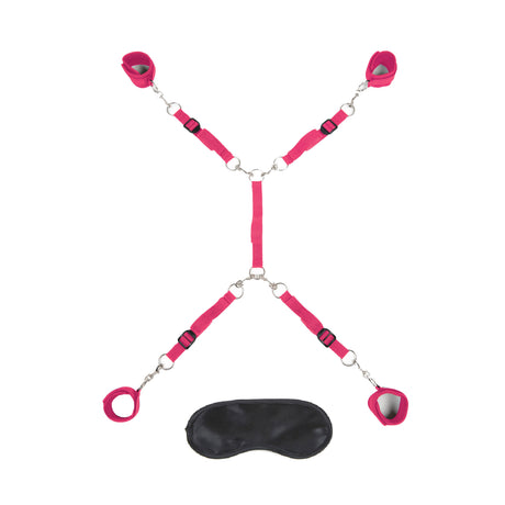 Electric Novelties 7-Piece Bed Spreader — Hot Pink - LF1328-HP