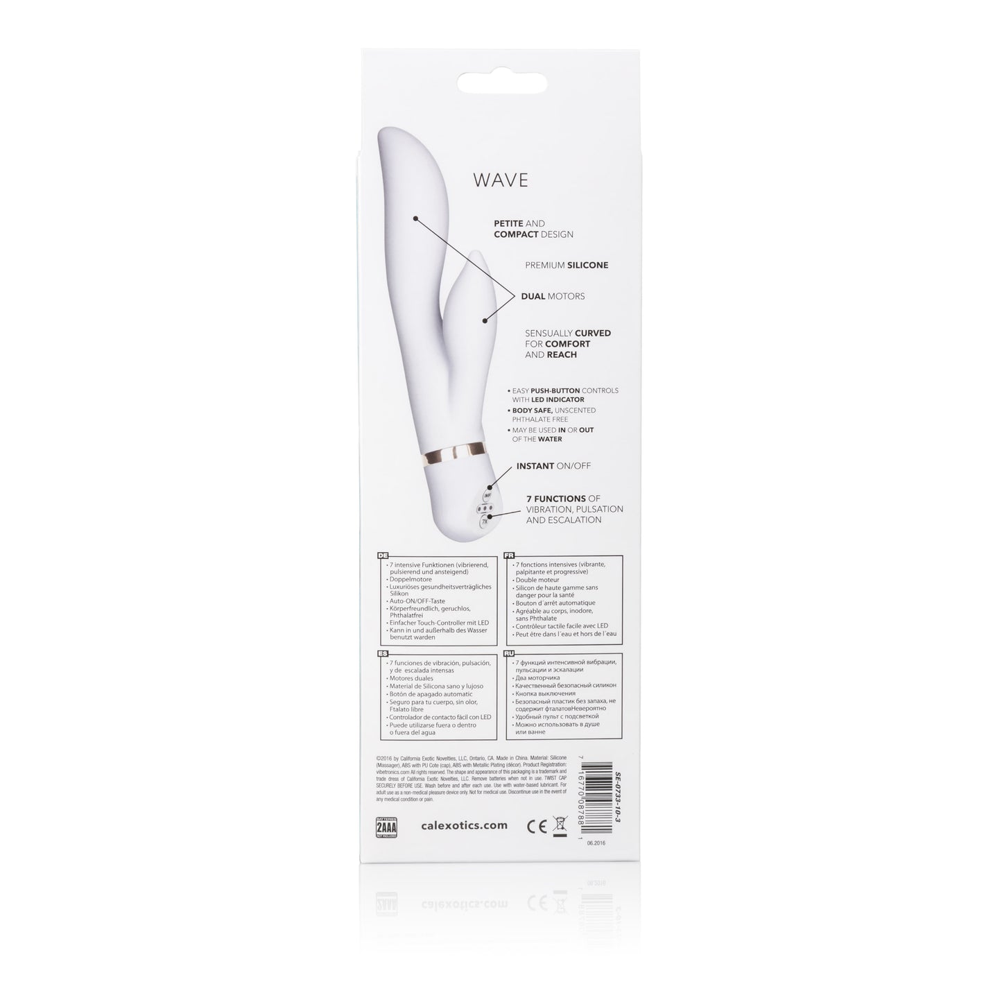 Spellbound Wave - White by CalExotics