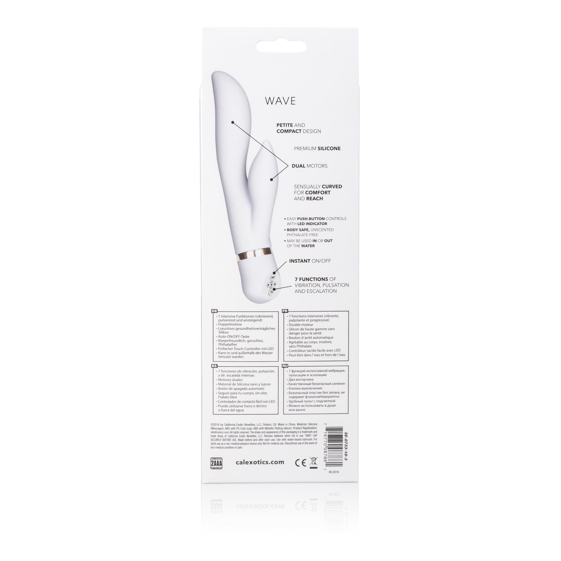 Spellbound Wave - White by CalExotics
