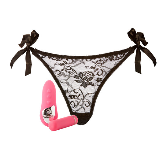Nu Sensuelle Pleasure Panty - Pink - BT-W55PK