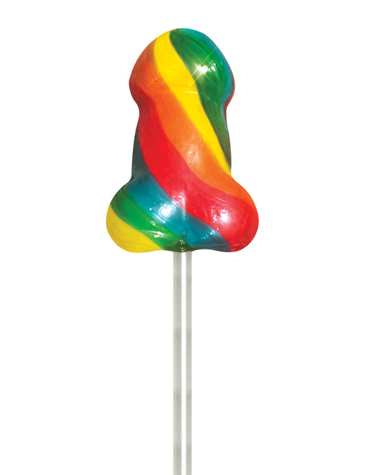 Pipedream Rainbow Pecker Pops — 72 Count - PD7431-99
